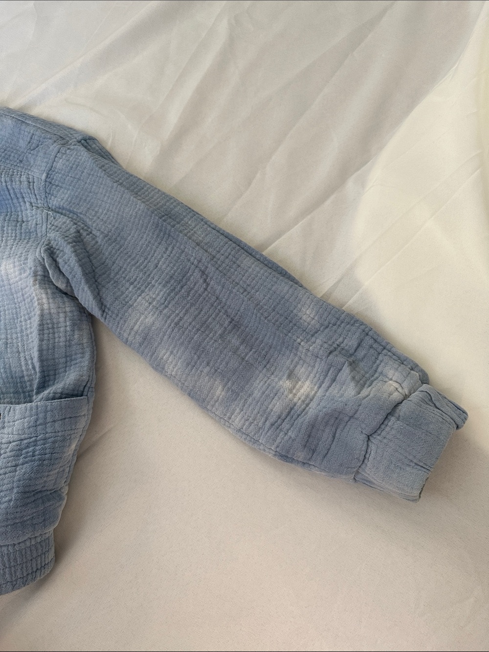 Universal Thread Light Blue Linen Button-Front Top - Picture 5 of 9